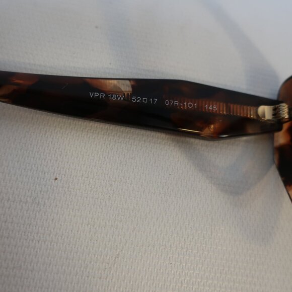 NIB Womens Prada 07R101 Brown Caramel Tortoise Frames - Picture 8 of 8